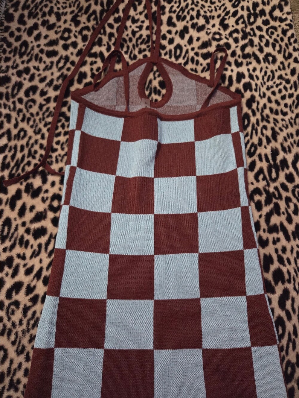 Checkered Dress Dollskill - Picture 2 of 6